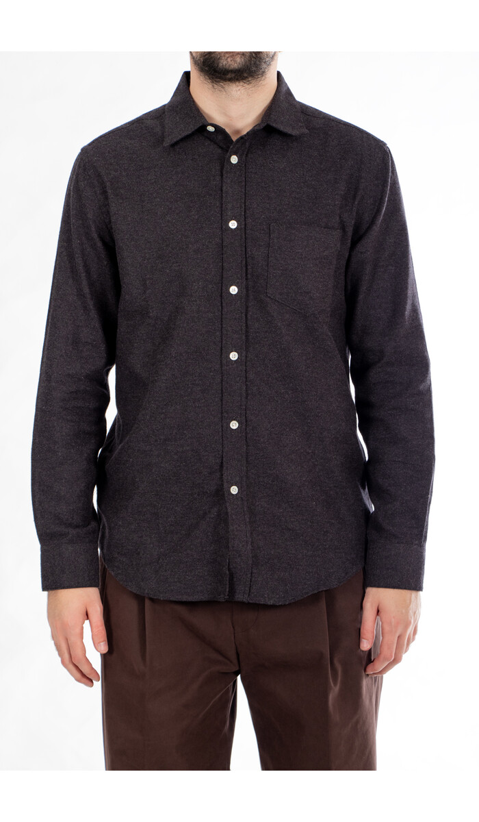 Portuguese Flannel Portuguese Flannel Overhemd / Teca / Houtskool Portuguese Flannel Portuguese Flannel Overhemd / Teca / Houtskool