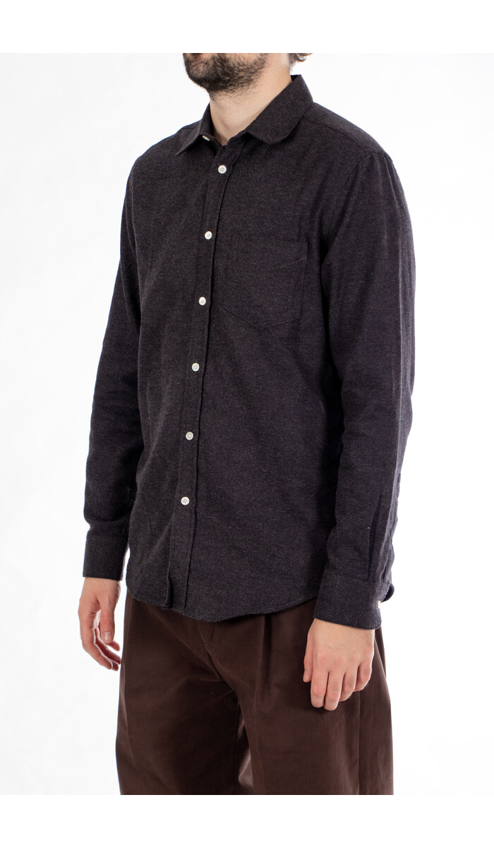 Portuguese Flannel Portuguese Flannel Overhemd / Teca / Houtskool Portuguese Flannel Portuguese Flannel Overhemd / Teca / Houtskool