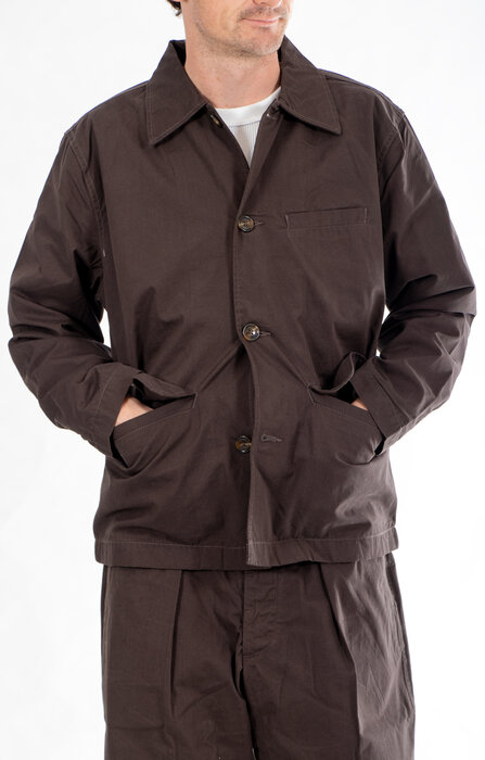 Universal Works Universal Works Jacket / Warmus Jacket / Brown Universal Works Universal Works Jacket / Warmus Jacket / Brown