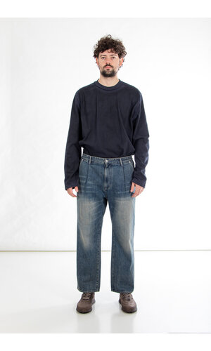 Rough Side Rough Side Broek / Drape Denim / Gewassen