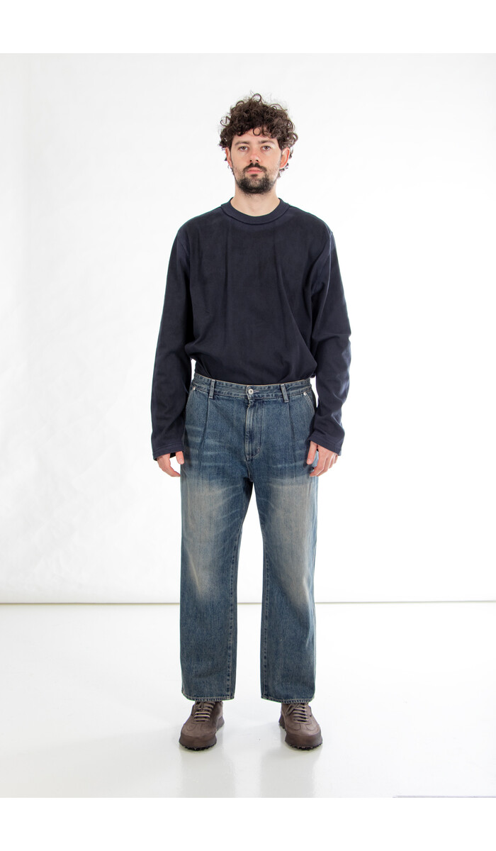 Rough Side Rough Side Broek / Drape Denim / Gewassen