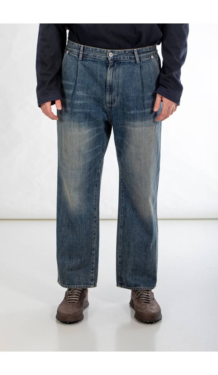Rough Side Rough Side Broek / Drape Denim / Gewassen