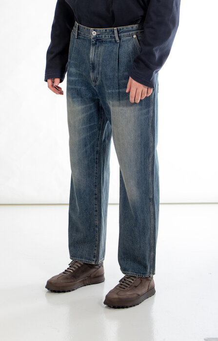 Rough Side Rough Side Broek / Drape Denim / Gewassen