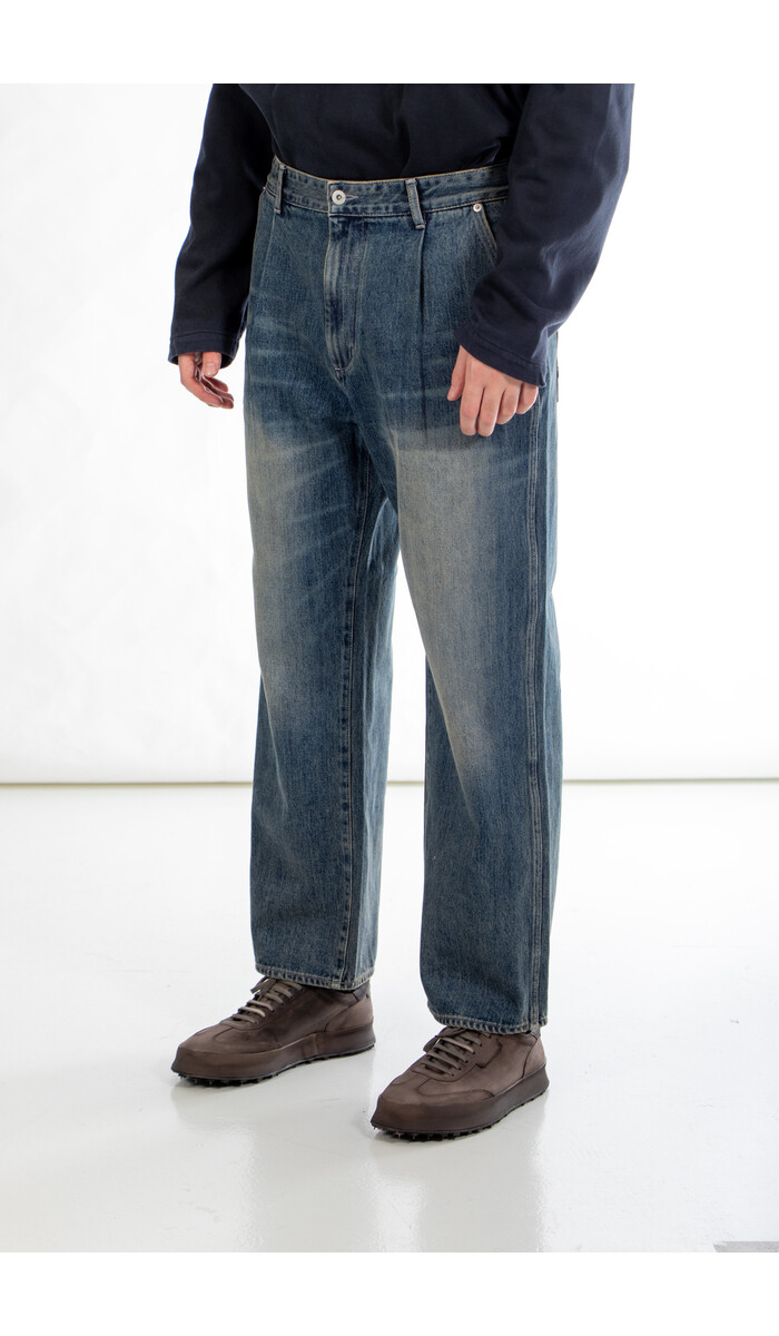 Rough Side Rough Side Broek / Drape Denim / Gewassen