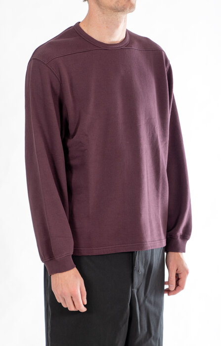Rough Side Rough Side T-Shirt / Fumble Longsleeve / Paars
