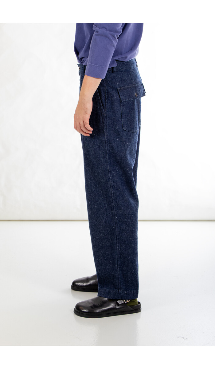 Universal Works Universal Works Broek / Grad Chino / Indigo Universal Works Universal Works Broek / Grad Chino / Indigo