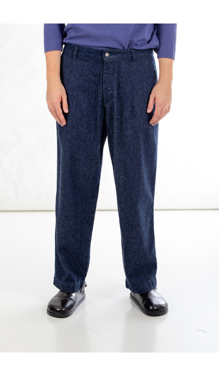 Universal Works Universal Works Broek / Grad Chino / Indigo Universal Works Universal Works Broek / Grad Chino / Indigo
