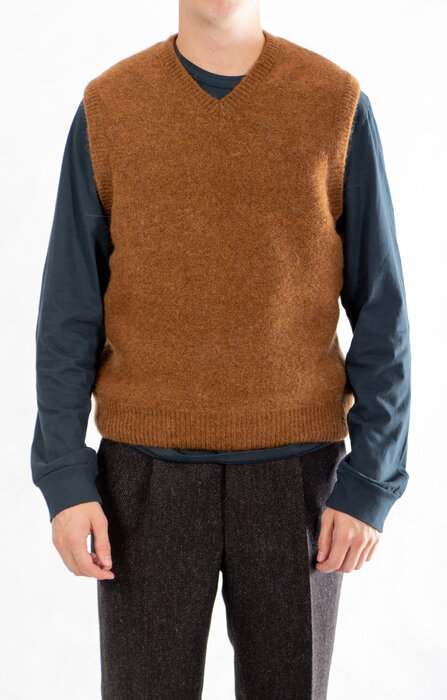 Homecore Homecore Gilet / Baby Firas / Koffie Homecore Homecore Gilet / Baby Firas / Koffie