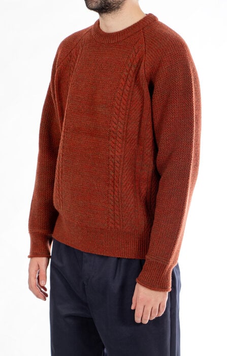 Rough Side Rough Side Pullover / Aran / Ahorn Rough Side Rough Side Pullover / Aran / Ahorn