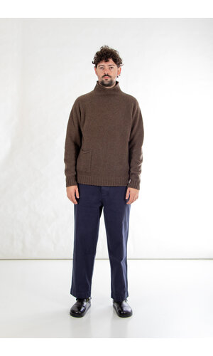 Roberto Collina Roberto Collina Sweater / 263MYB25045 / Greyish Brown Roberto Collina Roberto Collina Sweater / 263MYB25045 / Greyish Brown