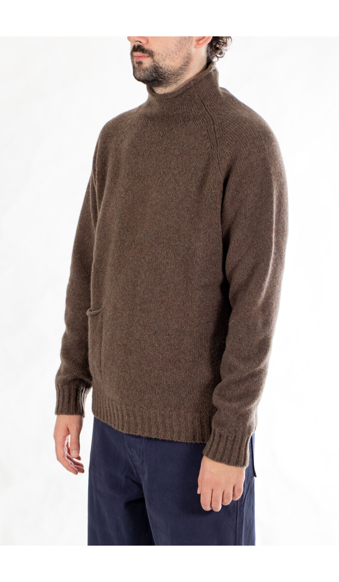 Roberto Collina Roberto Collina Sweater / 263MYB25045 / Greyish Brown Roberto Collina Roberto Collina Sweater / 263MYB25045 / Greyish Brown