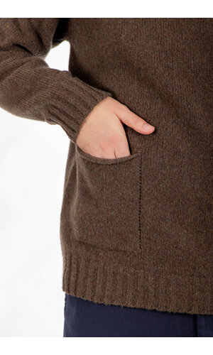 Roberto Collina Roberto Collina Sweater / 263MYB25045 / Greyish Brown Roberto Collina Roberto Collina Sweater / 263MYB25045 / Greyish Brown