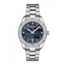 Tissot TISSOT Dames PR100 Sport Chic, staal/staal/ rond, donker parelmoer wijzerplaat, saffier glas, dat6, 10Atm