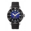 Tissot TISSOT Heren Seastar T120.407.17.041.00 | 43mm, Powermatic 80, staal/rubber zwart, rond, zwarte-blauwe wijzerplaat, saf. glas, 30Atm