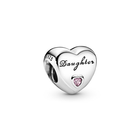 Pandora PANDORA  Zilveren bedel 791726PCZ Dochter