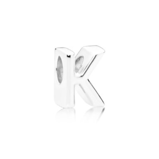 Pandora PANDORA Zilveren bedel 797465 letter K