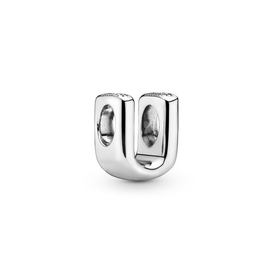 Pandora PANDORA  Zilveren bedel 797475 letter U