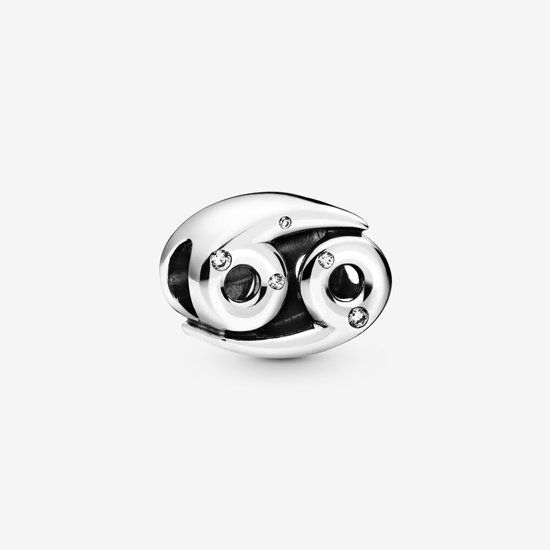 Pandora PANDORA 798434C01 Cancer sterling silver charm with zirconia, kreeft