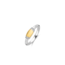 Ti Sento Milano TI SENTO MILANO 12193ZY Zilver gerhodineerde ring met verguld en zirconia's