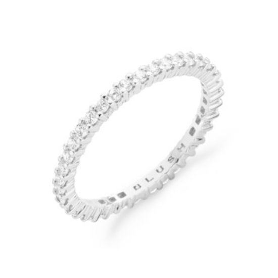 Blush BLUSH 14k. witgouden vol alliancering met zirconia's 1123WZI