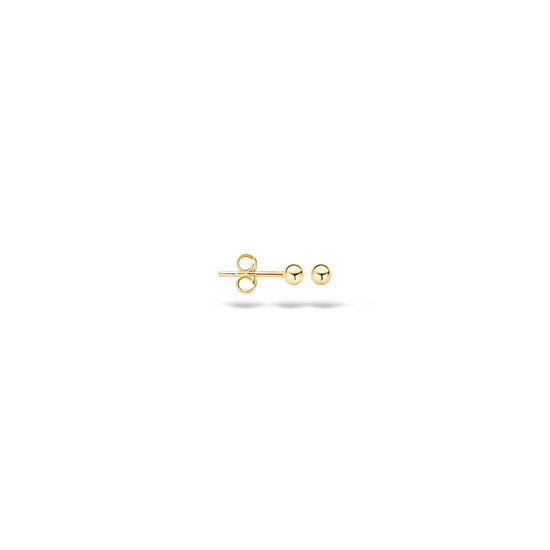 Blush BLUSH 14k. Geelgouden oorknopjes met bolletje 3 mm 7120YGO