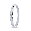 Miss Spring Miss Spring ring Bibi 14 krt witgoud MSR521WG-55 maat 55