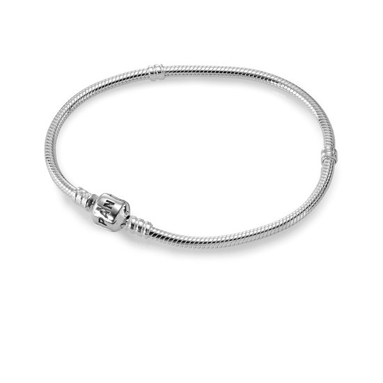 Pandora PANDORA  590702HV Sterling silver snake chain bracelet