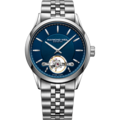 Raymond Weil Raymond Weil Freelancer Open Heart 2780-ST-50001, Heren, staal/staal, blauwe wijzerplaat, automaat, 10 ATM