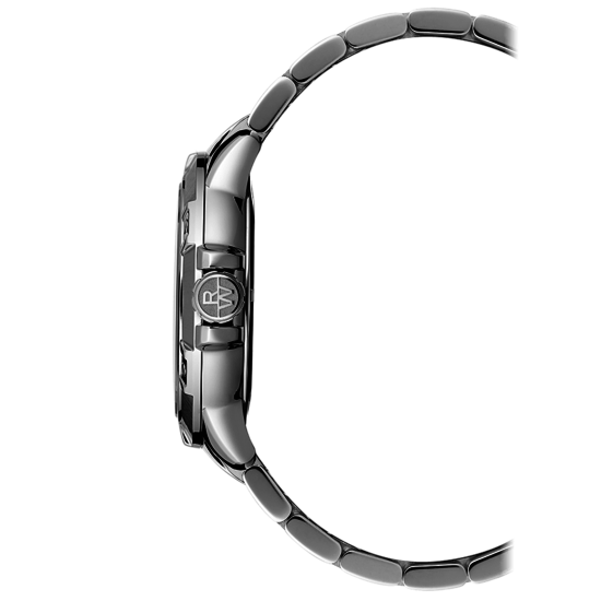 Raymond Weil Raymond Weil Tango 300 8160-STP-00208, heren, staal/staal, zwarte wijzerplaat, saffier glas, 30 ATM.