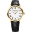 Raymond Weil Raymond Weil Toccata 5485-PC-00300, heren, staal-doublé/zwart leer, witte wijzerplaat rom. cijfers, datum/3, saffier glas, 5ATM.