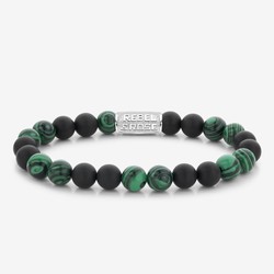 Rebel&Rose RR-88068-S-L Matt Malachite Twist