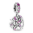 Pandora PANDORA Family tree pink dangle 799153C01