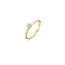Blush BLUSH 14k. geelgouden ring 1132YZI, ronde scheen, met zirconia 3.5mm in 4-poots chaton