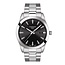 Tissot TISSOT Gentleman T1274101105100, staal/staal, zwarte wijzerplaat, saffierglas, 10 ATM