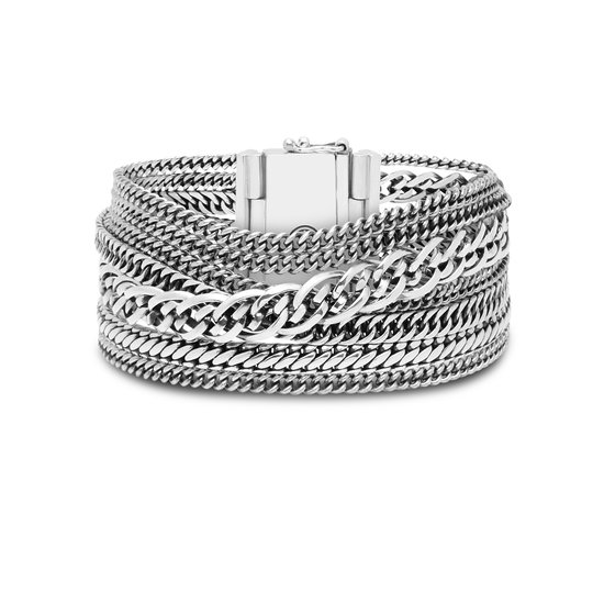 Buddha to Buddha BUDDHA TO BUDDHA 124 Multi Chain Nathalie Bracelet Silver