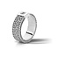 Rebel&Rose Rebel&Rose RR-RG020-S-66 Zilveren ring triton, maat 66