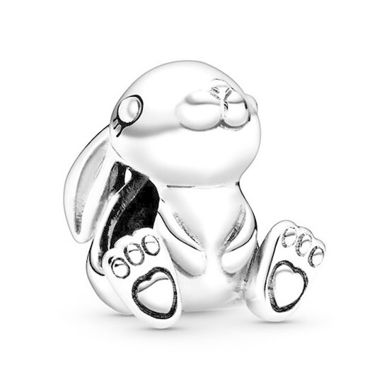 Pandora PANDORA 798763C00 Rabbit Nini sterling silver charm