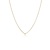 Miss Spring Miss Spring collier Button geelgoud 0.03