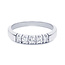 by R&C R&C Lifetime Collection Alliance Carole ring RIN1705-005W, witgoud 5x0.05ct P/W maat 16.5