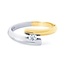 by R&C R&C Legacy Collection Penelope ring RIN0003S-17, bicolor 0.05ct SI/R maat 17