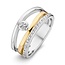 Excellent Jewelry Excellent RF626046/58 14krt met zilver geelgouden ring, fantasie