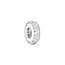 Pandora PANDORA  791359CZ Abstract silver spacer with cubic zironia