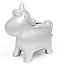 Zilverstad kinderbestek en spaarpotten Zilverstad 6164061 Spaarpot Unicorn, zilverkleur