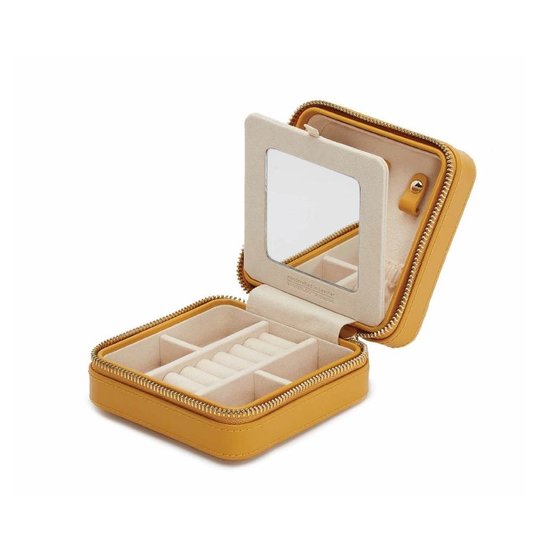 Wolf 1834 Wolf 1834 Maria Square Zip Case 766293 Mosterd