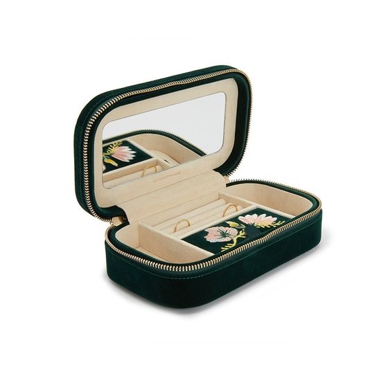 Wolf 1834 Wolf 1834 Zoe Travel Case  Forest Green 393312