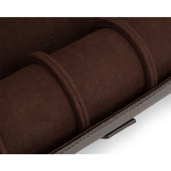 Wolf 1834 Wolf 1834 Blake Watch Roll Brown Pebble 305606