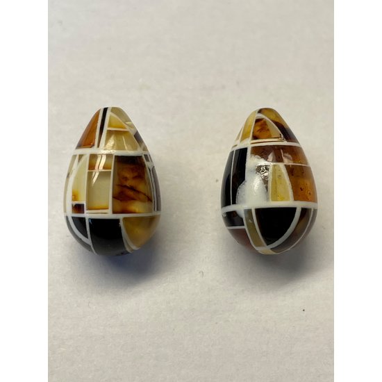 Collectie Milikan Huiscollectie Edelstenen Barnsteen 15x10mm 1046857