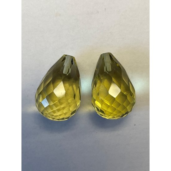 Collectie Milikan Huiscollectie Edelstenen Citrien 15x10mm  1046850