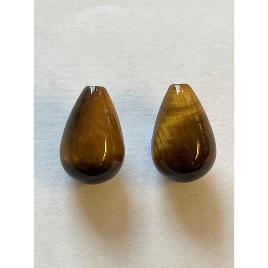 Collectie Milikan Huiscollectie Edelstenen Tijgeroog 15x10mm 1046856