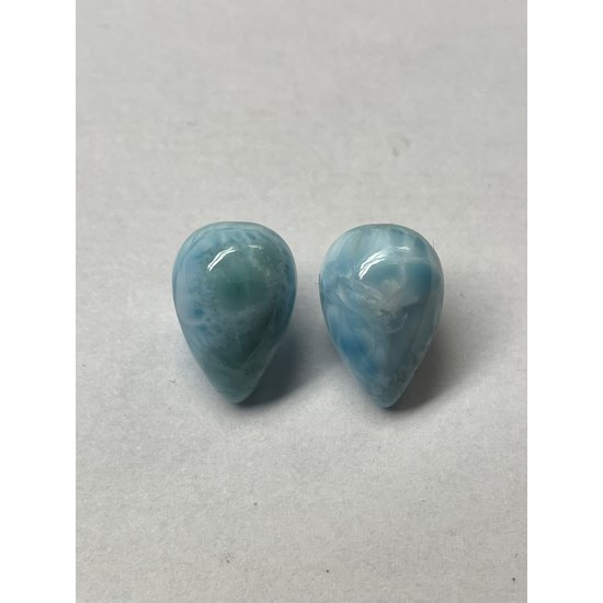 Collectie Milikan Huiscollectie Edelstenen Larimar Pendel 15x10mm 1049269